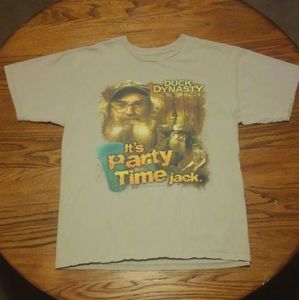 Si Robertson 🦆 Duck Dynasty Shirt It's Party Time